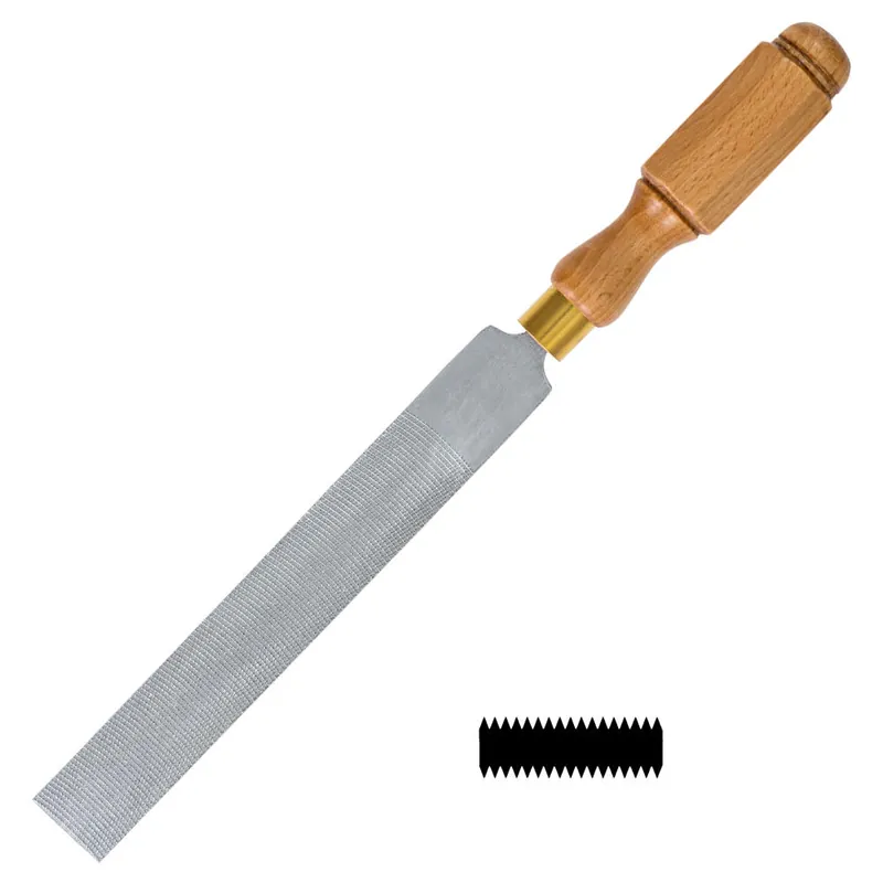 Hattori® Flachstumpfraspel, extrabreit, Buchengriff Neue Ware